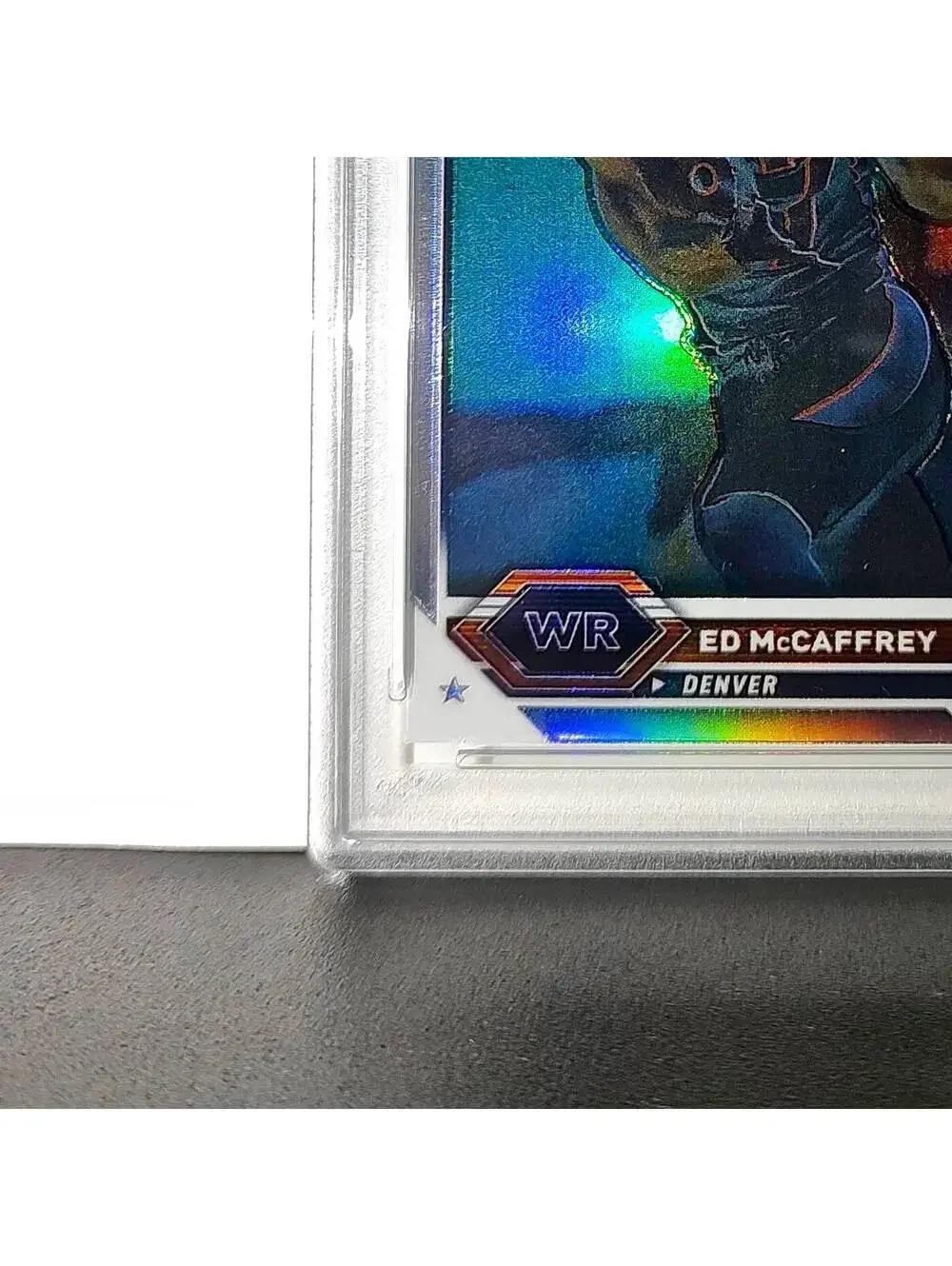 Ed McCaffrey 2023 Topps Chrome #42 Sepia Refractors PSA 9 Mint